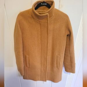 J Crew City Coat size 2 tan